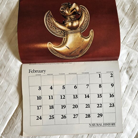 1980 Calendar "GOLD of El DORADO: THE HERITAGE OF COLOMBIA" - Picture 4 of 16